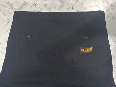 P-401 Men's Formal Pants Cotton/Lilen Loose Fit - Image 3