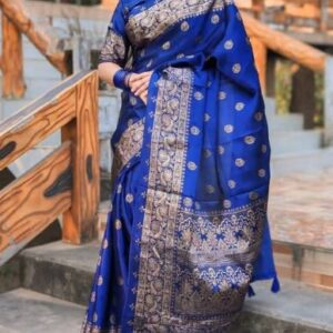Japani Silk Sharee with Blouse Piece (SS-007)